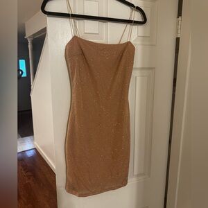 Sparkly Body Con Dress
